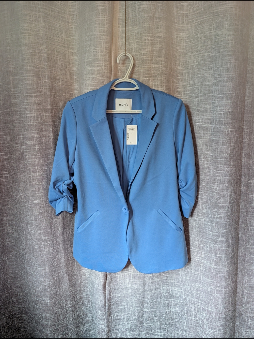 Ricki's Sky Blue Single-Button Blazer